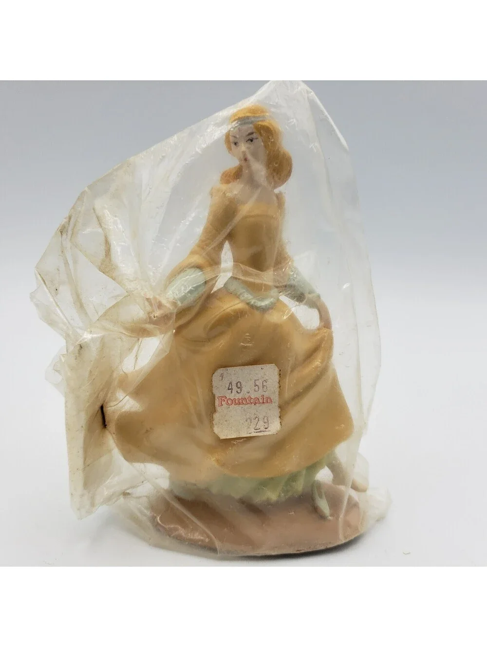 Vintage 1974 Wilton Cake Topper Princess Figurine Hong Kong NOS